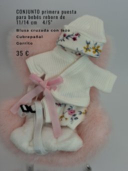 Blusa cruzada con lazo Cubrepañal Gorrito.jpg